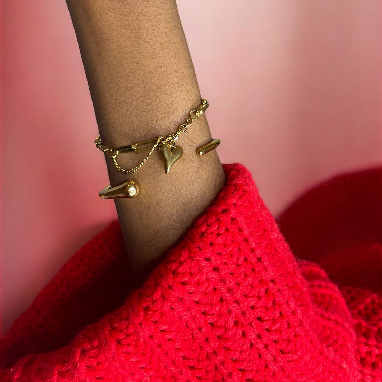 Abstract Cuff Bracelet | The Consciously Lisa Collection