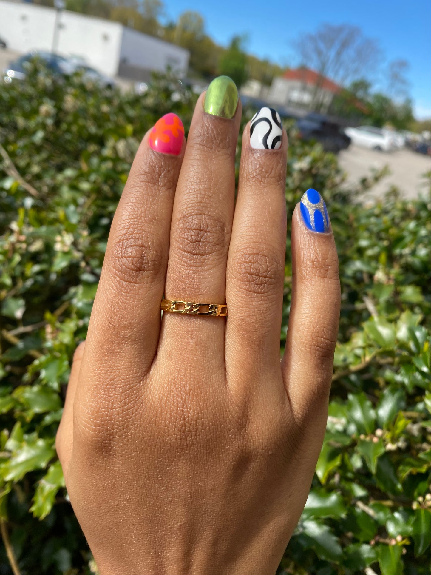 Hollow Chain Ring