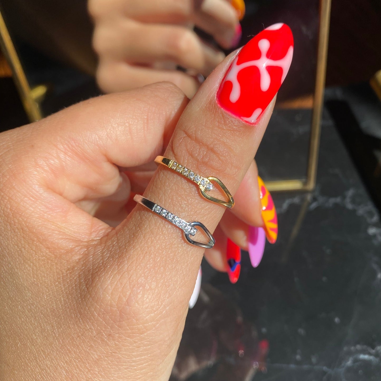 Everluxe Loop Band Ring - Gold