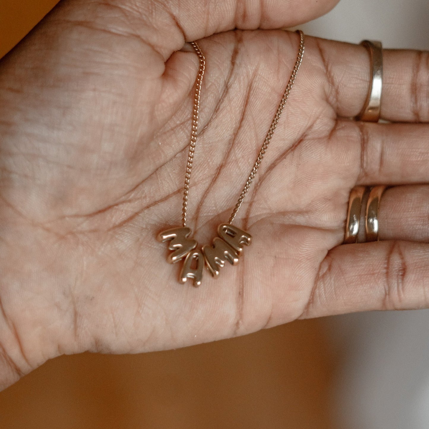 Bubble 'MAMA' Necklace | The Consciously Lisa Collection