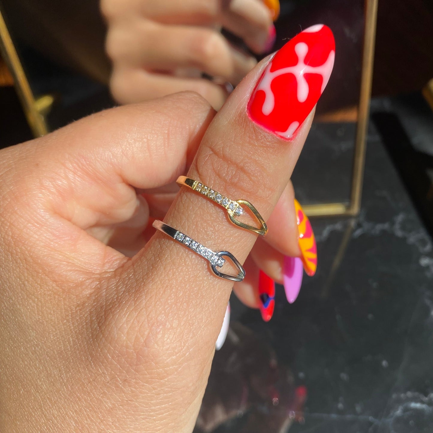 Everluxe Loop Band Ring - Silver