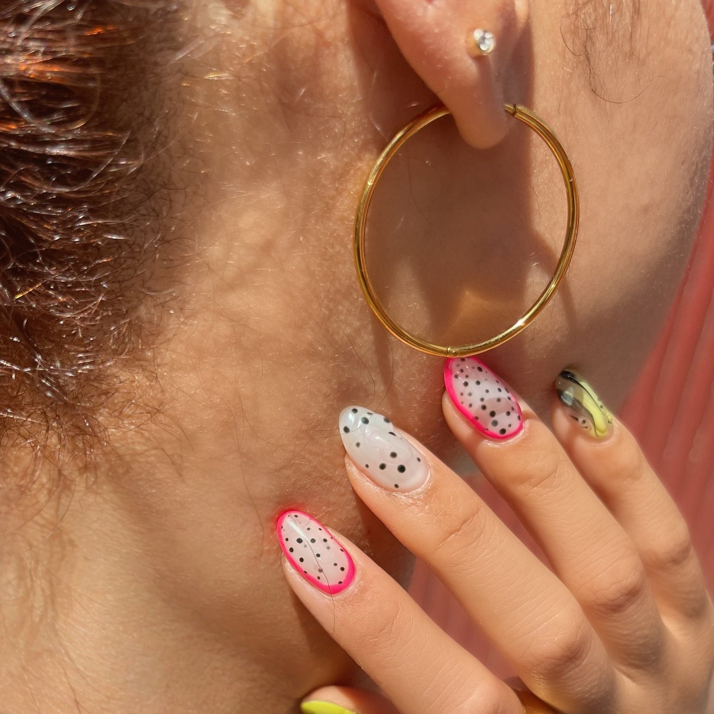 40mm Classic Thin Hoops - Gold