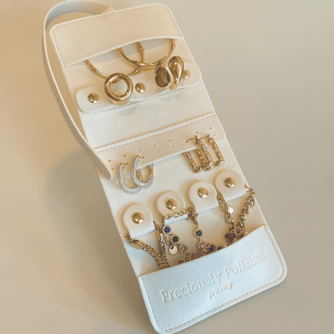 π On The Go Travel Wrap Around Jewlery Pouch (100% off)