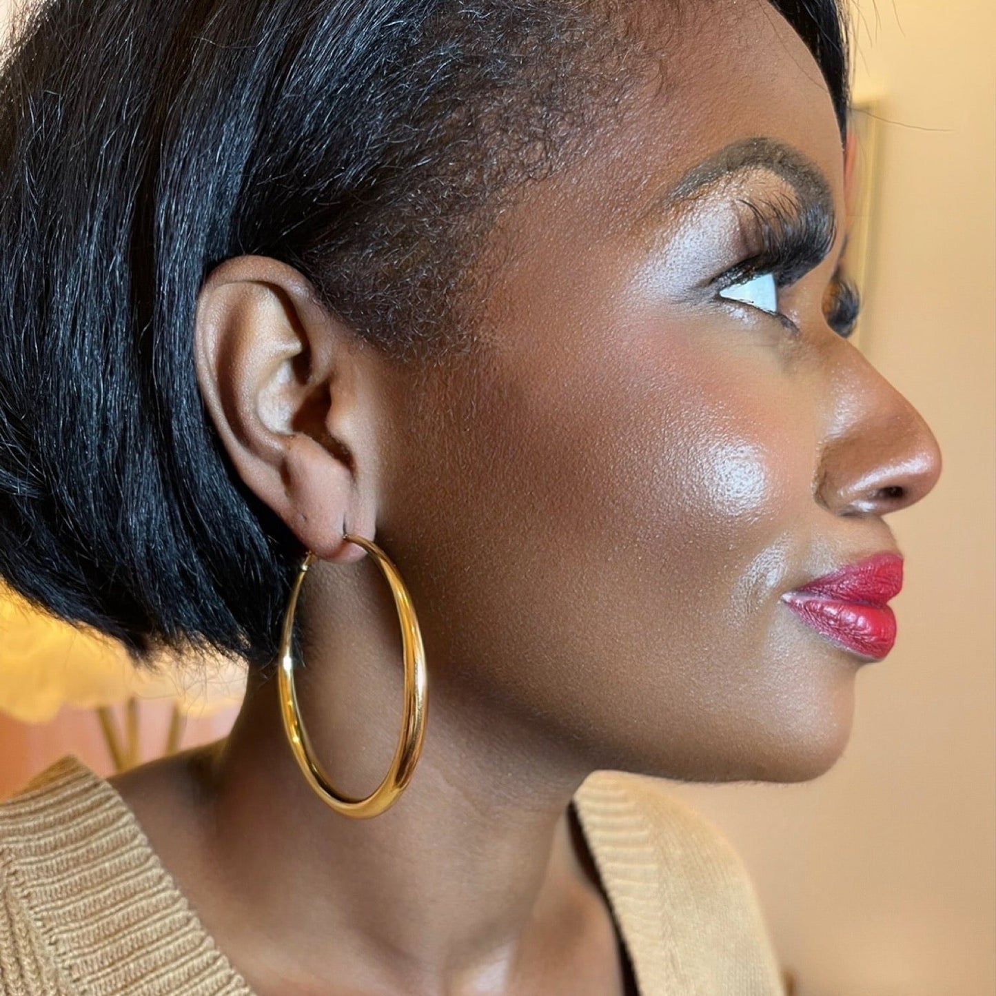 65mm Bold Hoops | The Consciously Lisa Collection