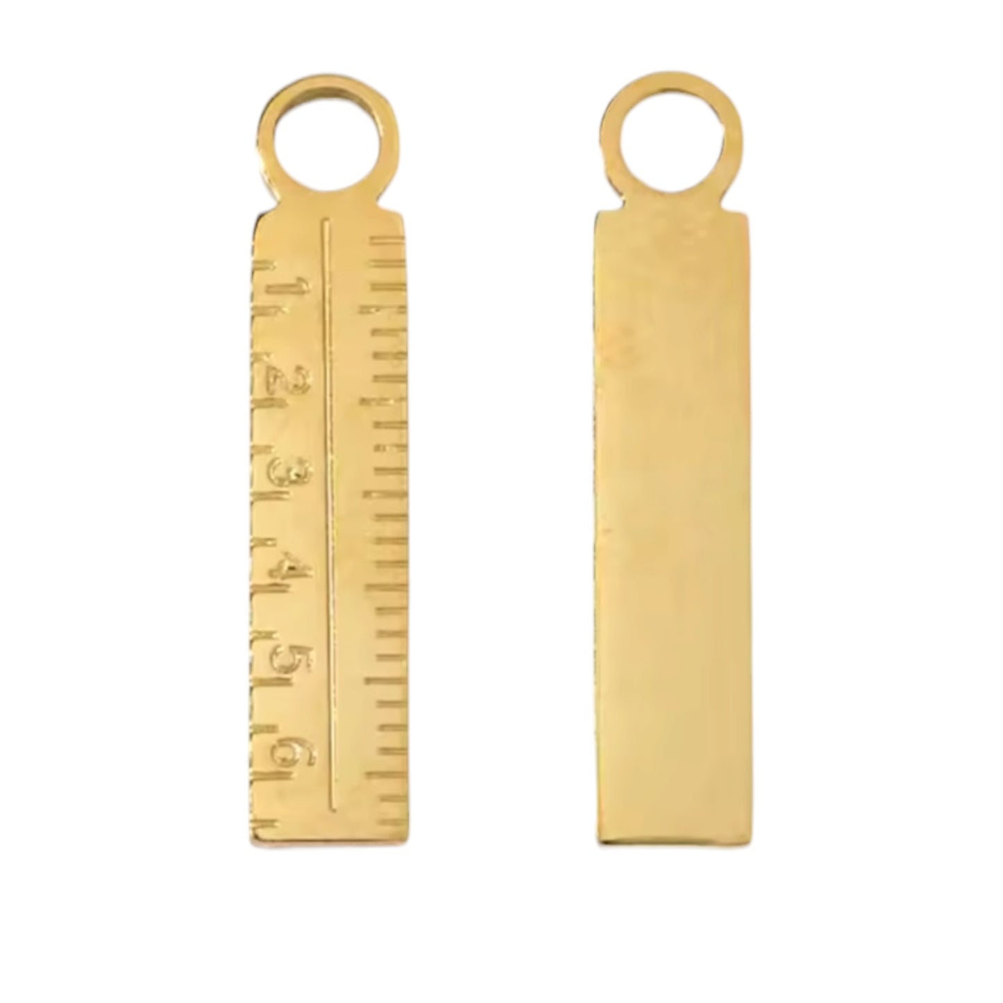 Ruler Charm - Gold