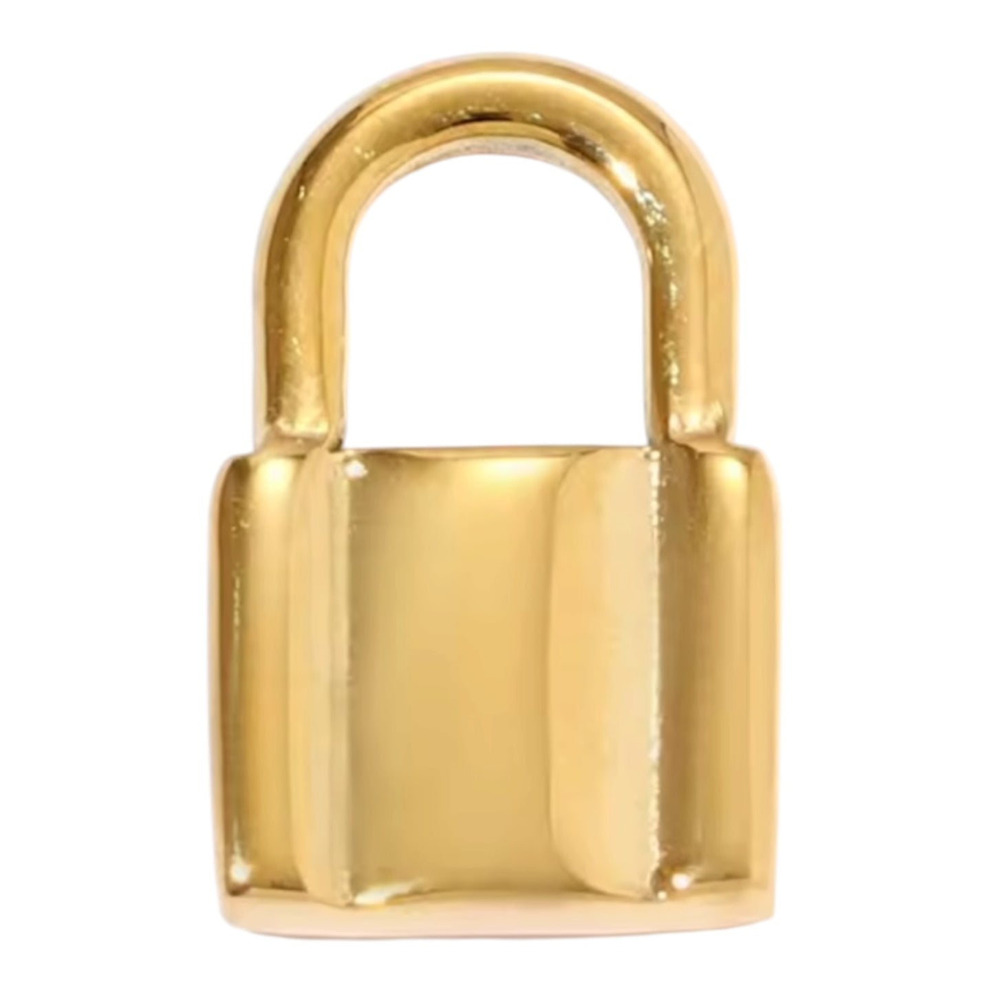 Lock Charm - Gold