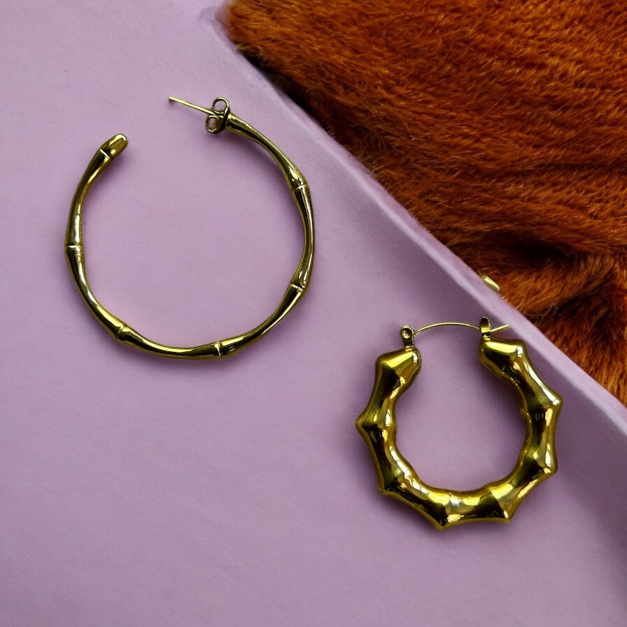Bamboo Beauty Earring Set