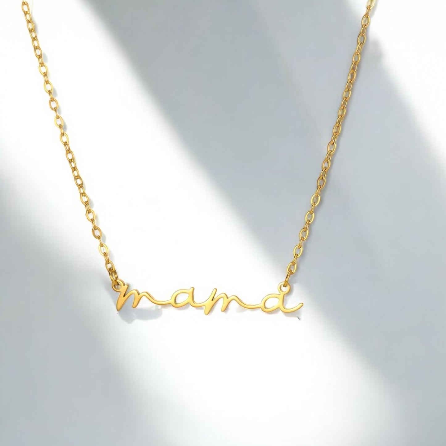 Dainty 'MAMA' Necklace | The Consciously Lisa Collection