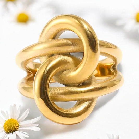 🎁 Bold Knot Ring (Special Price)
