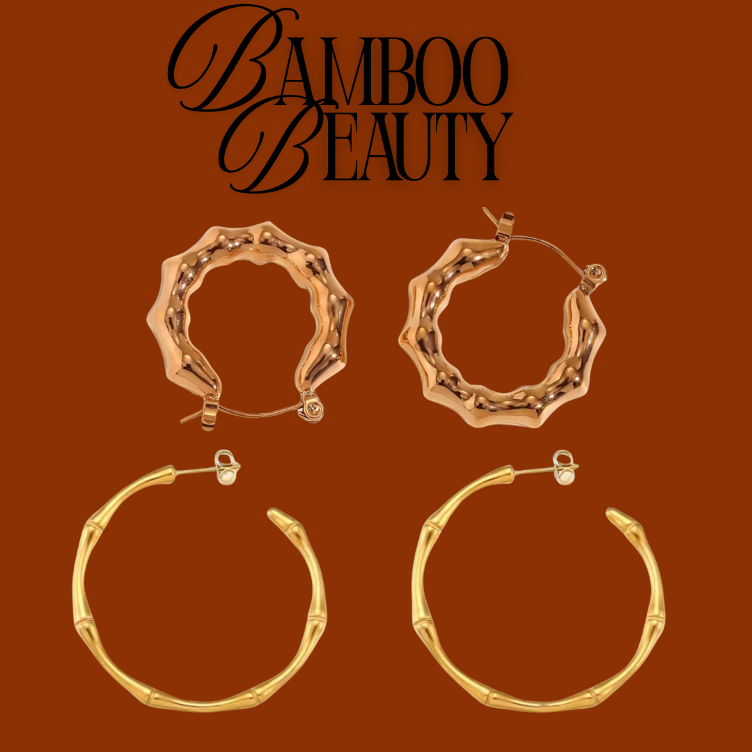 Bamboo Beauty Earring Set