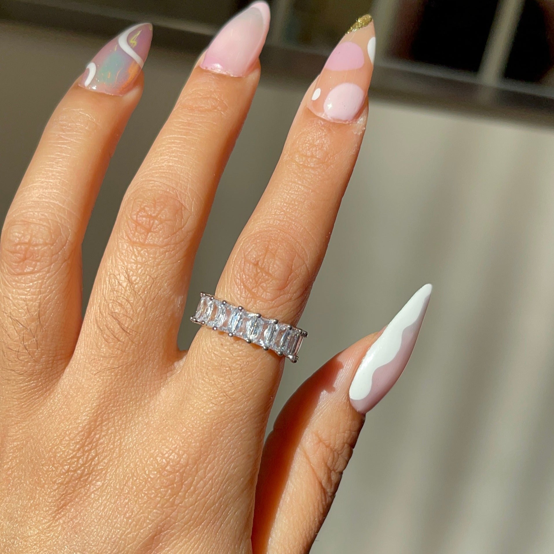 Princess Ring Preciously - Polished – Jewelry Silver