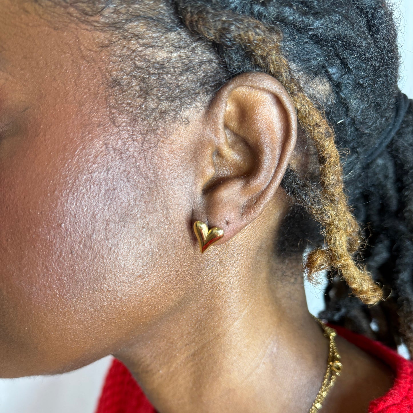 Heart Stud Earrings | The Consciously Lisa Collection