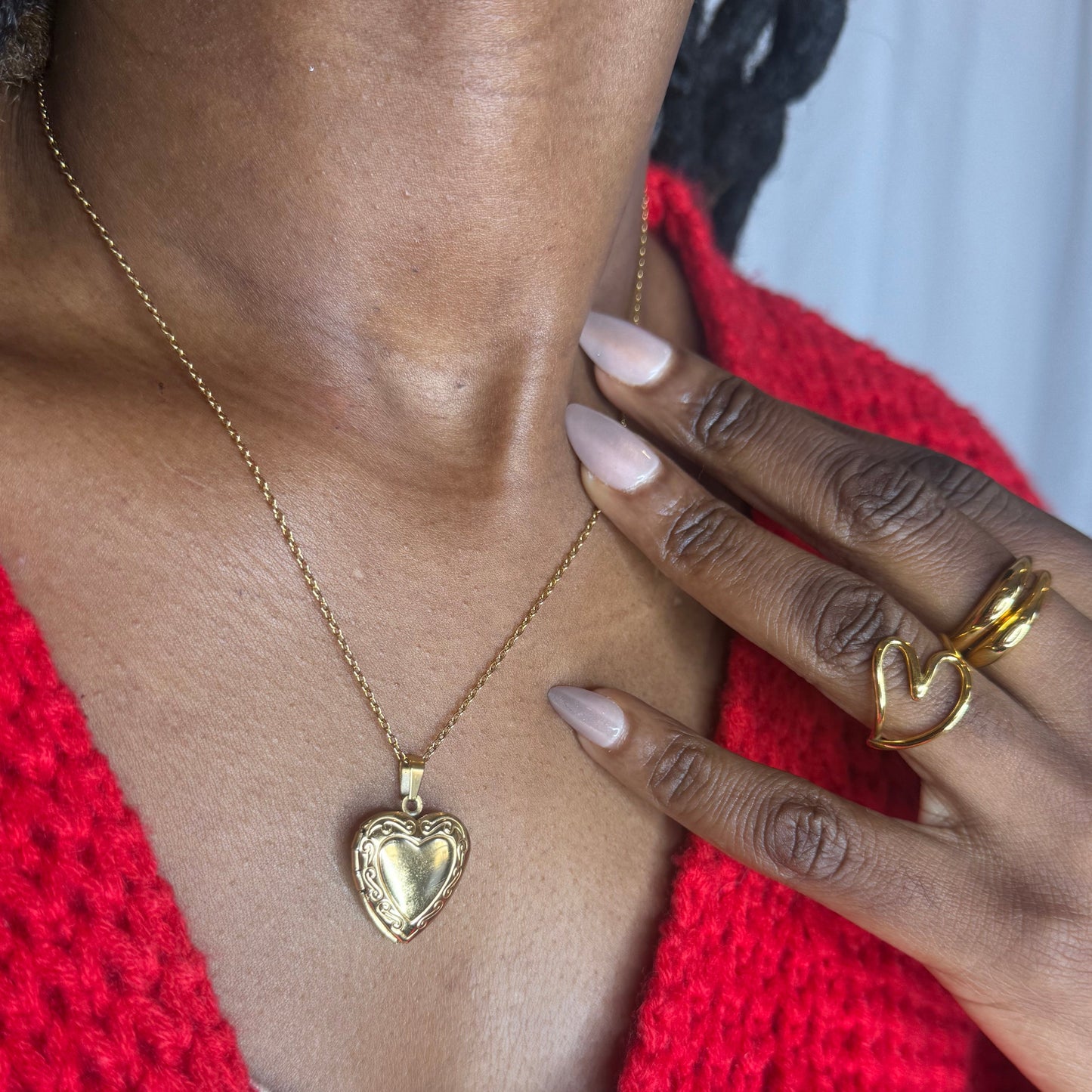 Heart Locket Necklace | The Consciously Lisa Collection