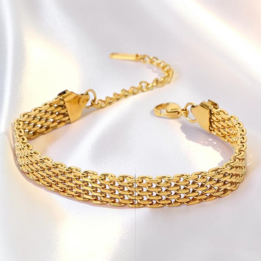 Panther Link Chain Bracelet | The Consciously Lisa Collection