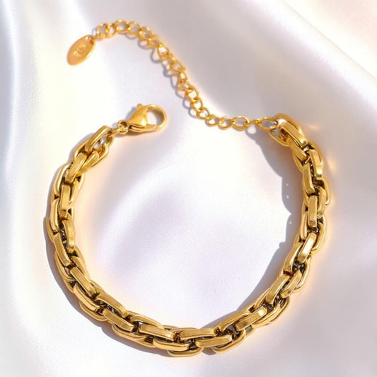 Bold Mariner Chain Bracelet | The Consciously Lisa Collection