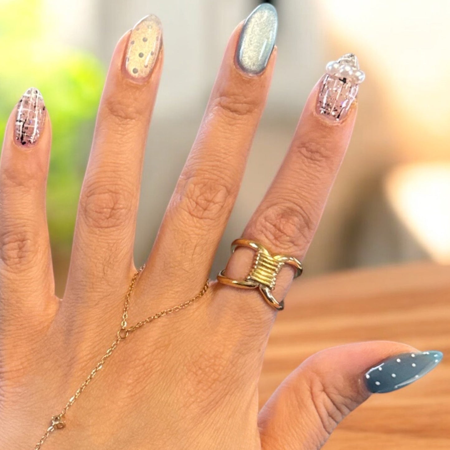 Gold Wrap Band Ring