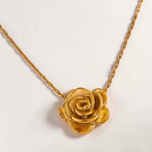 Rose Pendant Necklace | The Consciously Lisa Collection