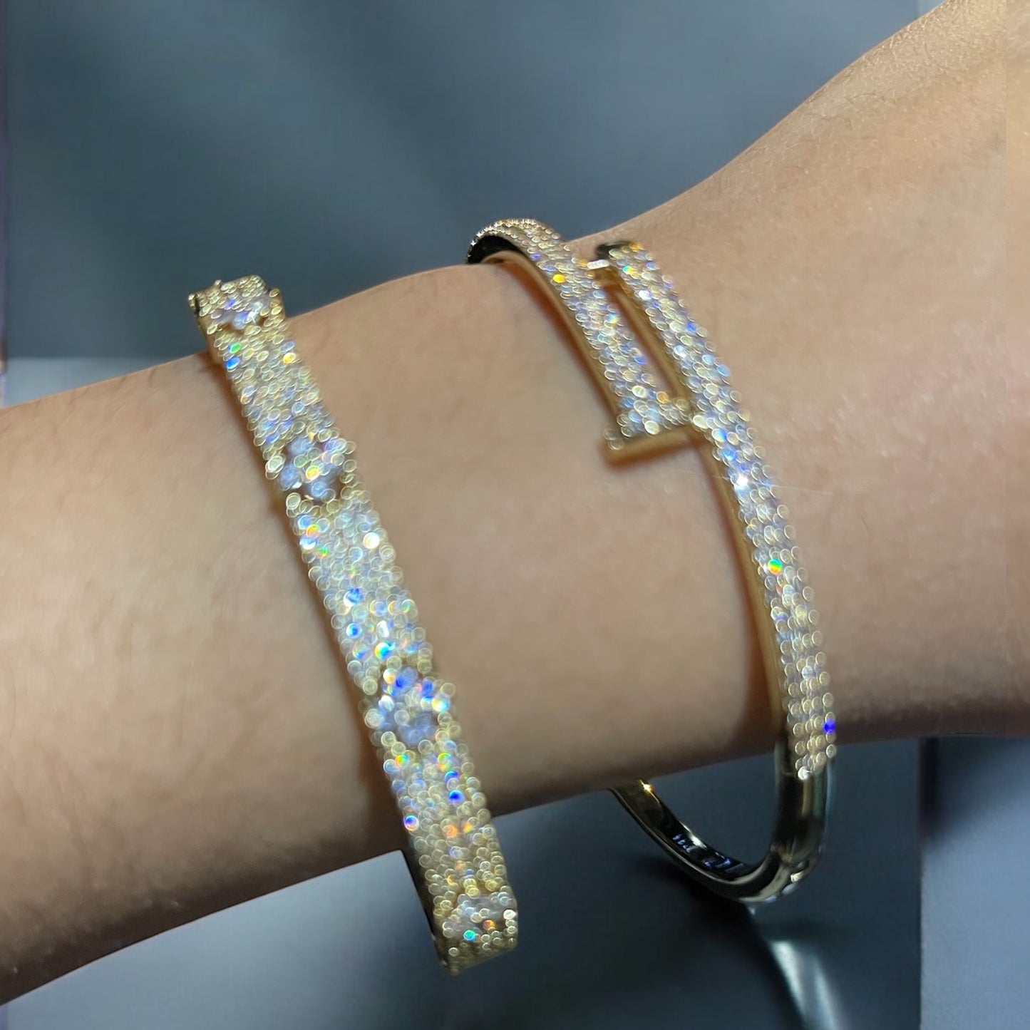 So Icy Bracelet Set - Gold