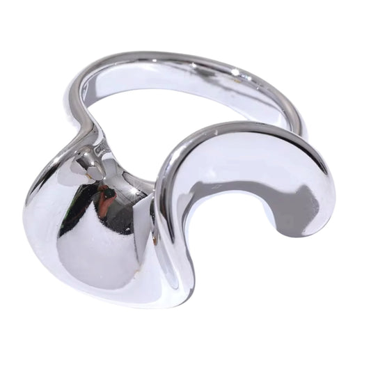 Sculpted Statement Ring