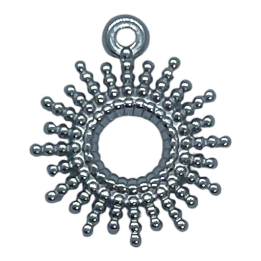 Sun Charm - Silver
