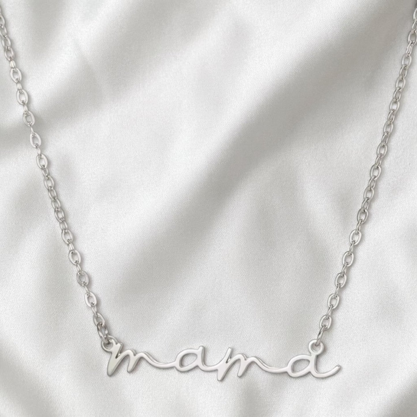 Dainty 'MAMA' Necklace | The Consciously Lisa Collection