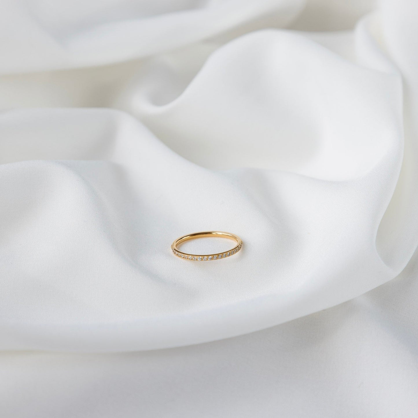 Half Eternity Band Ring - Gold