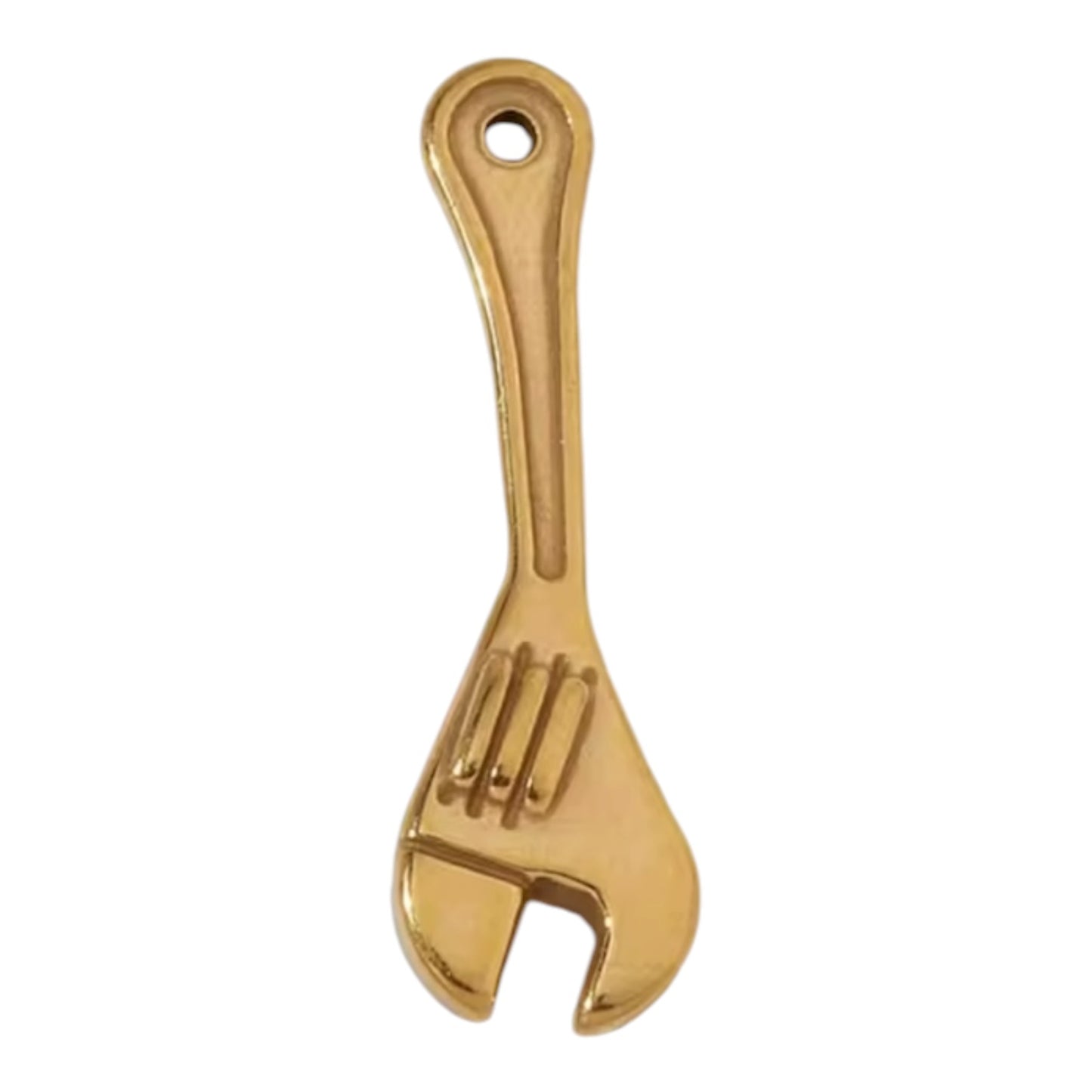 Wrench Charm - Gold