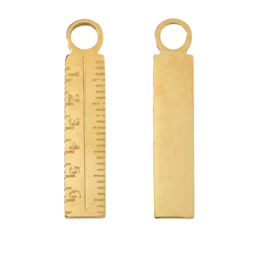 Ruler Charm - Gold