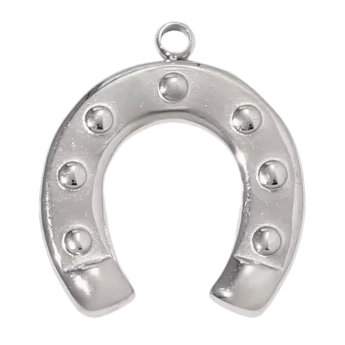 Horseshoe Charm - Silver