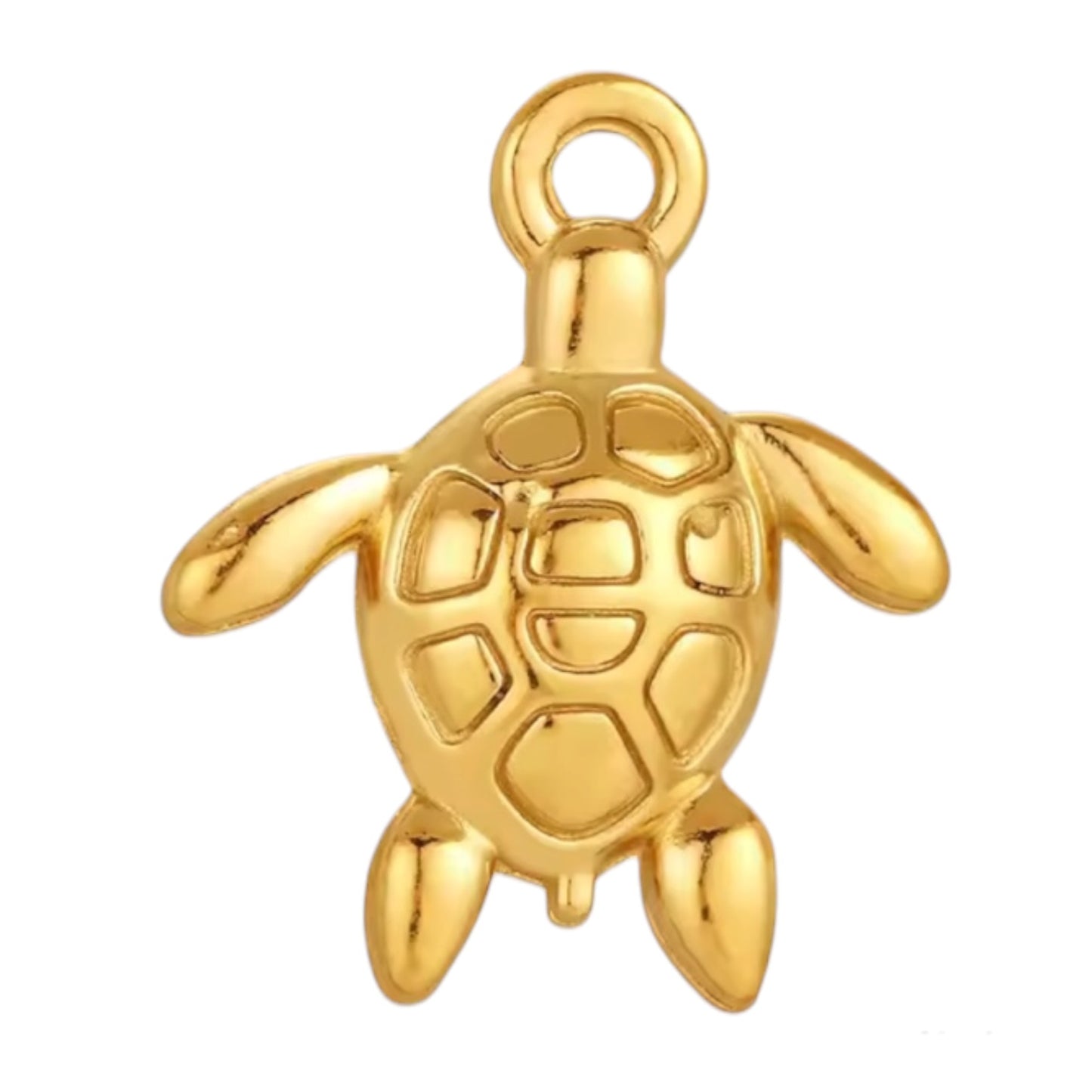 Turtle Charm - Gold