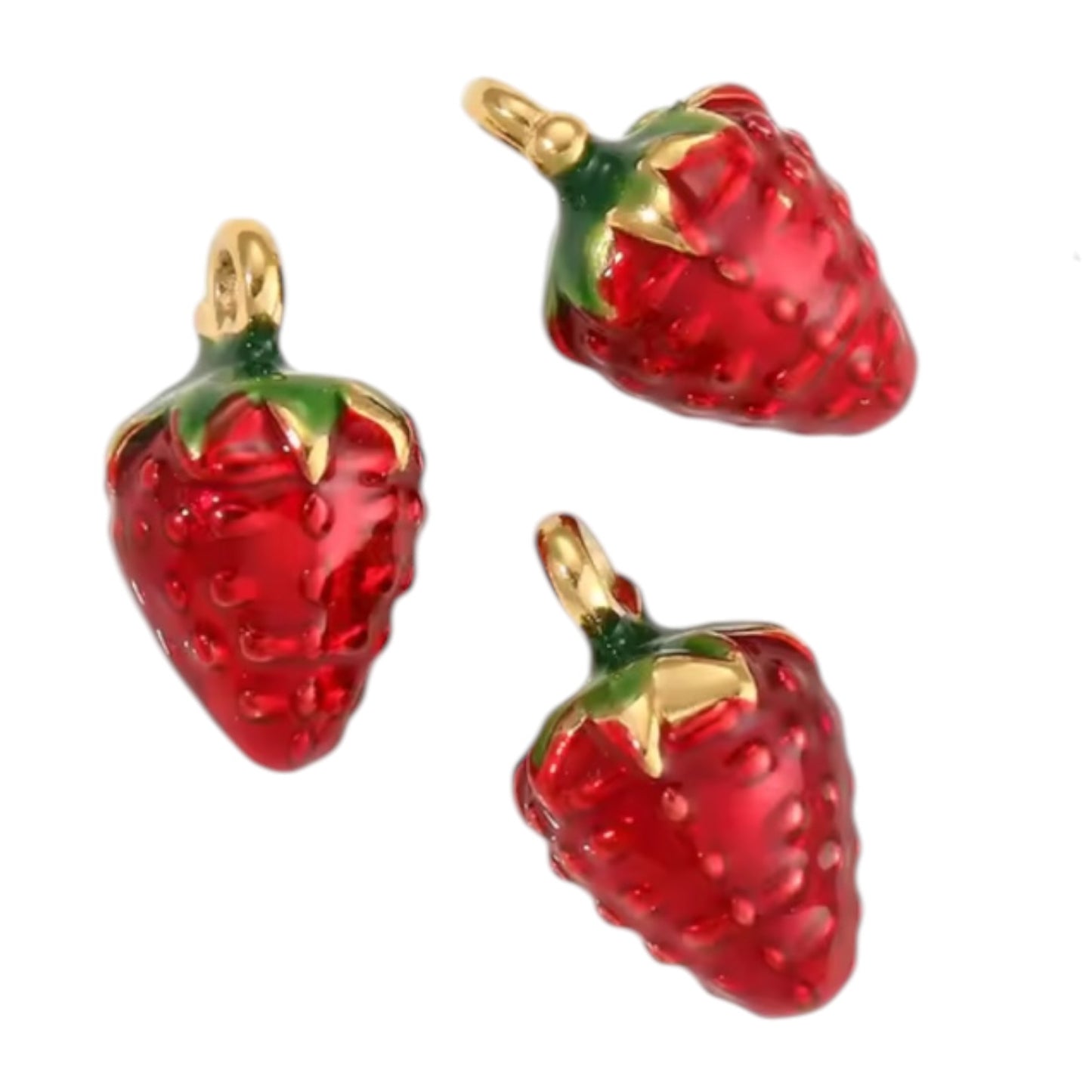 Strawberry Charm - Gold