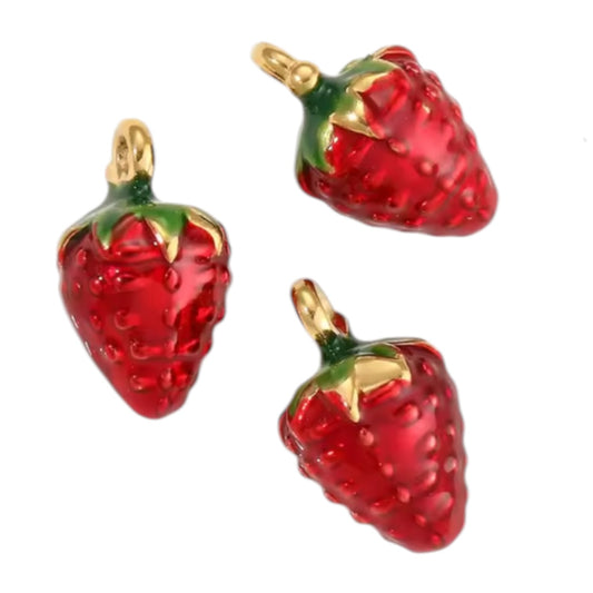 Strawberry Charm - Gold
