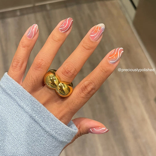 Liquid Gold Dome Ring - Gold