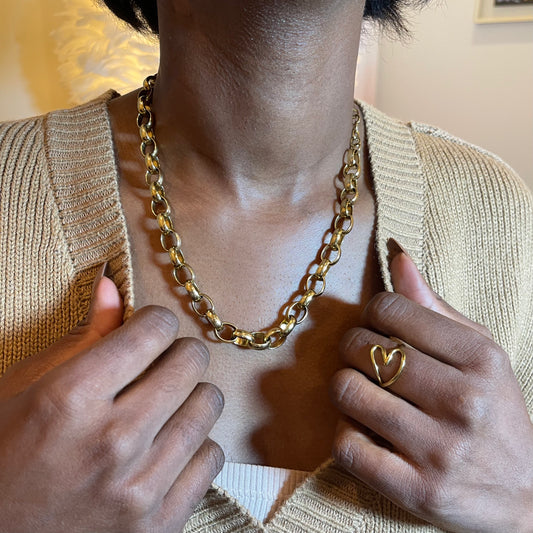 Round Links Necklace | The Consciously Lisa Collection