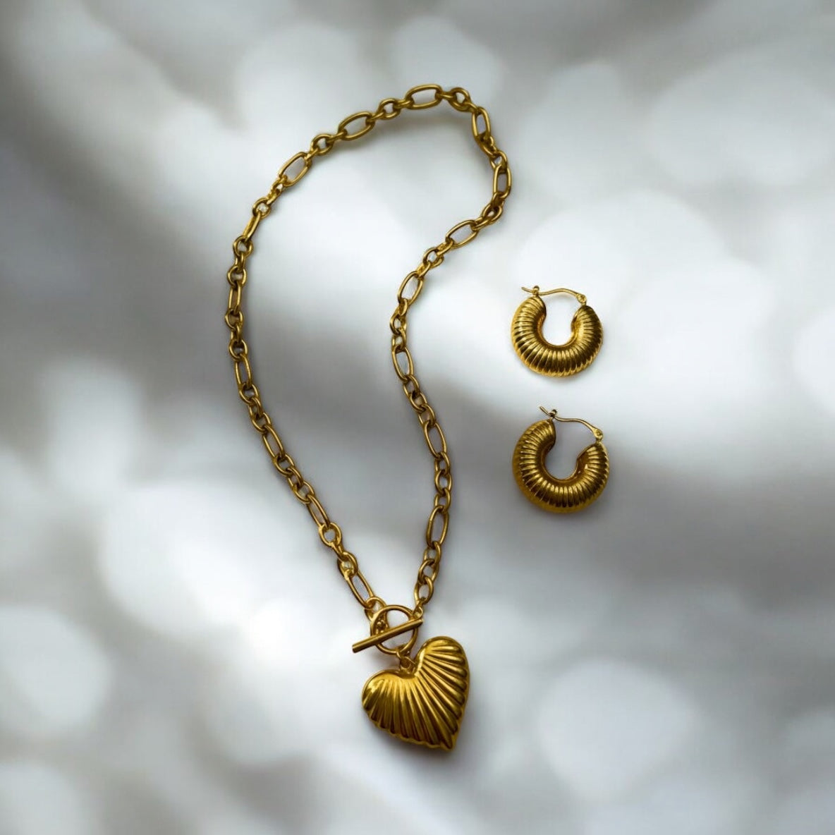 Modern Romance Set: Necklace + Earrings | The Consciously Lisa Collection
