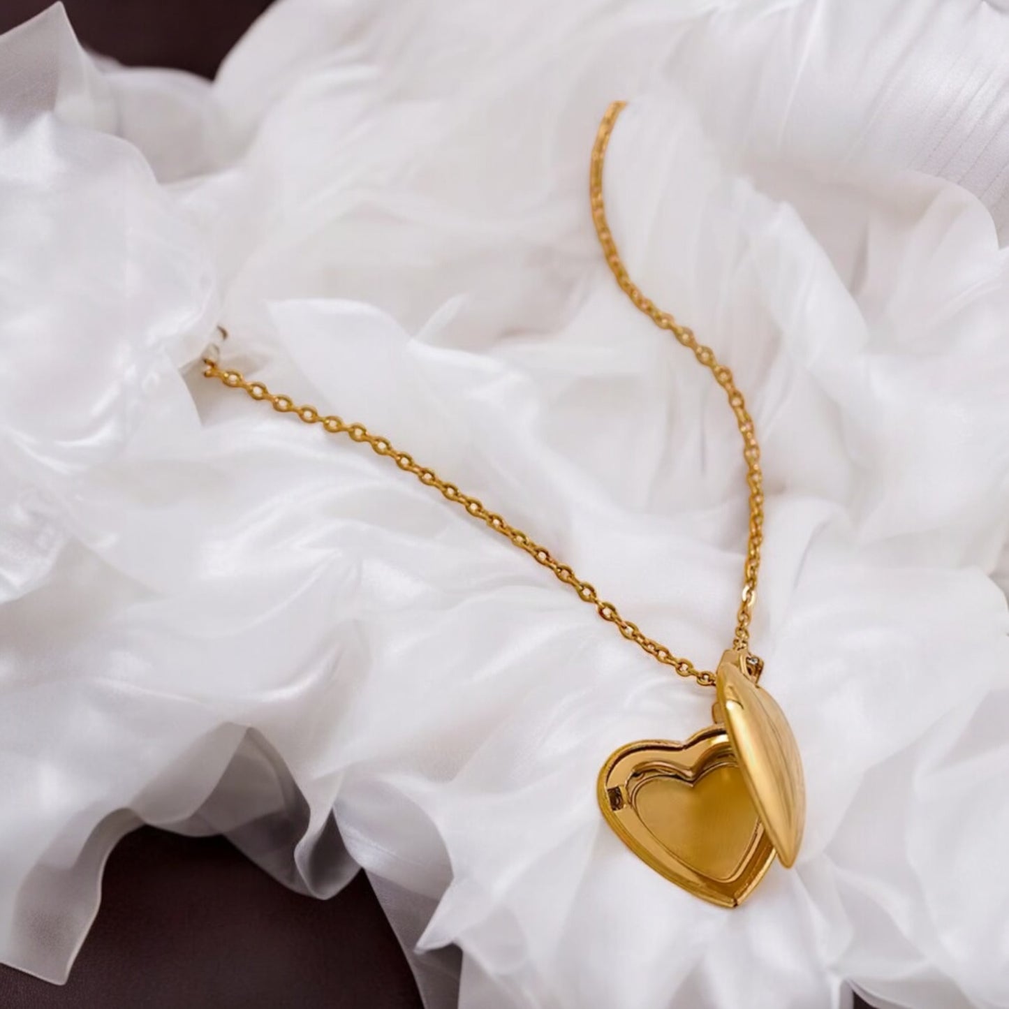 Heart Locket Necklace | The Consciously Lisa Collection