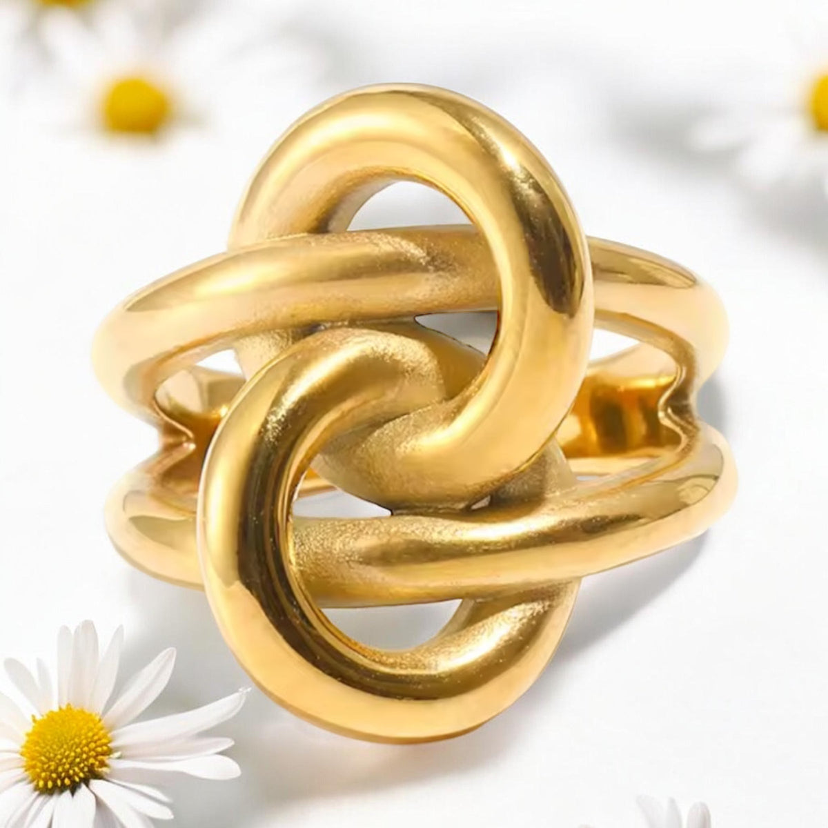 🎁 Bold Knot Ring (Special Price)