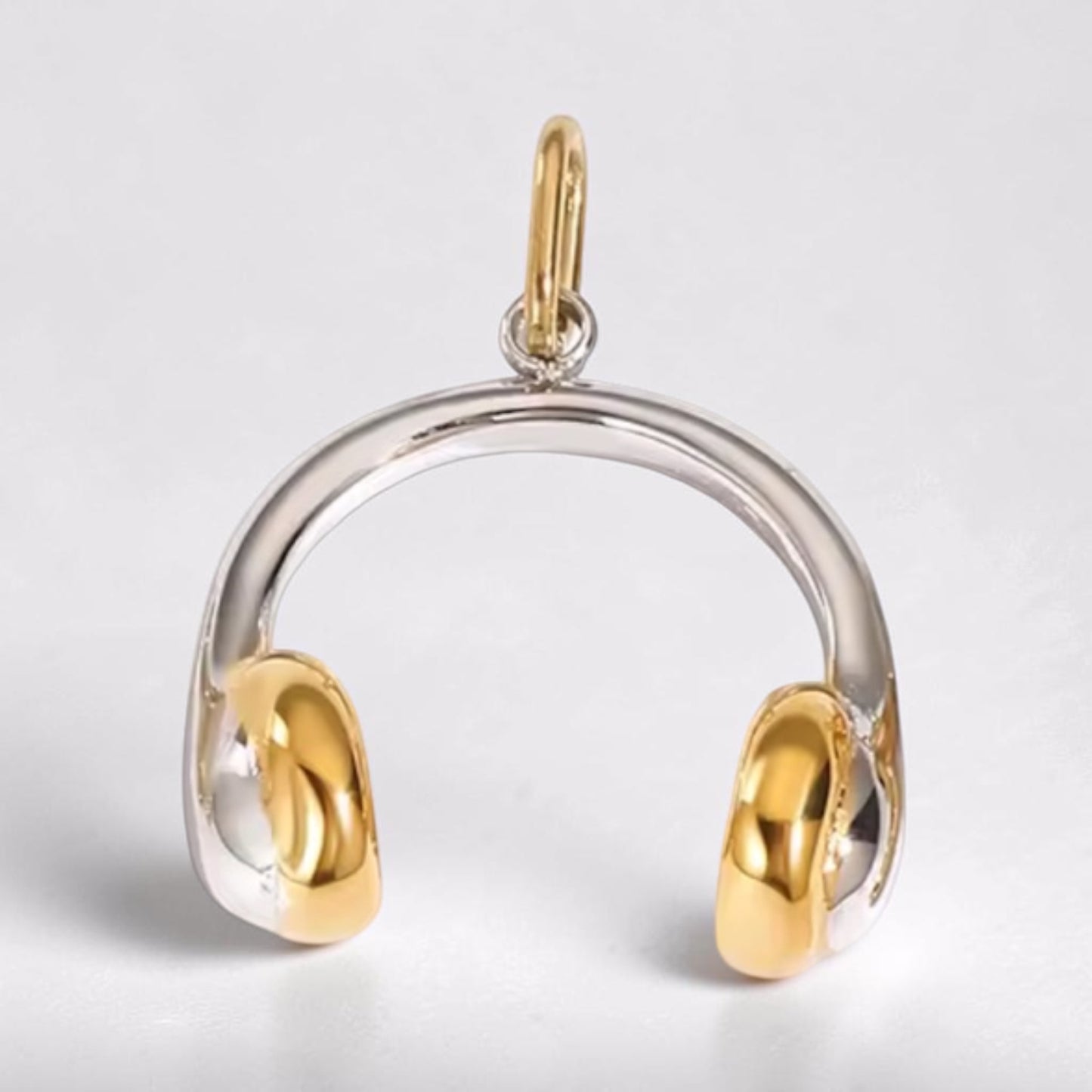 Headphones Charm - Mixed Metal