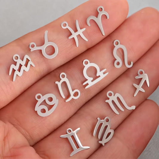 Zodiac Charm - Silver