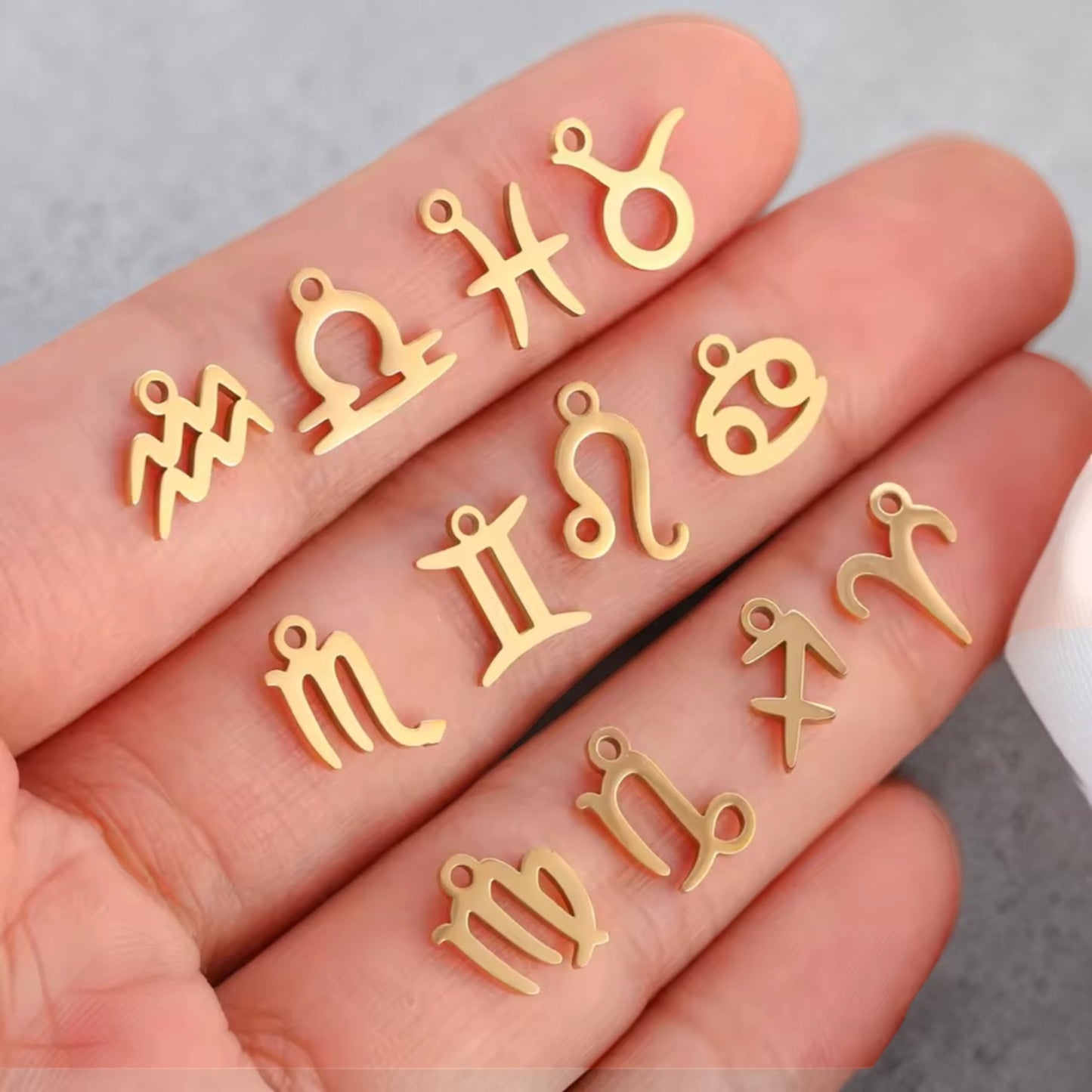 Zodiac Charm - Gold