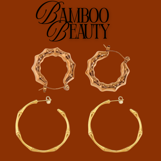 Bamboo Beauty Earring Set