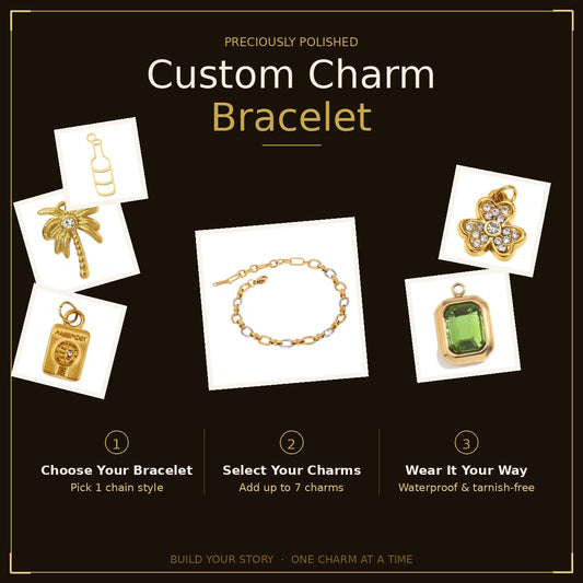 Charm Bar Bracelet | Customize Your Charm Bracelet