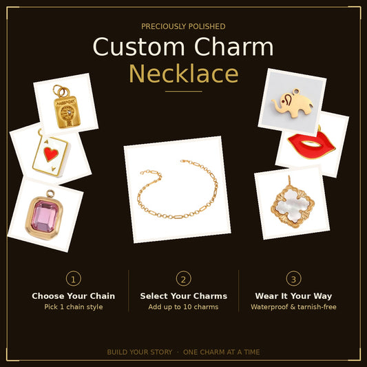 Charm Bar Necklace | Customize Your Charm Necklace