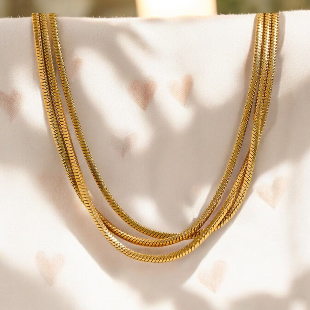 Wrap Around Chain Necklace | The Consciously Lisa Collection